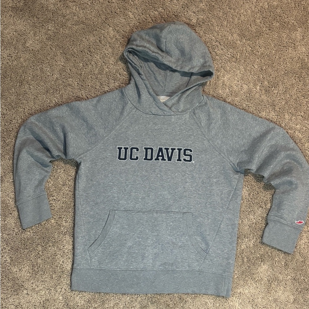 Champion UC Davis Women's Gray Hoodie